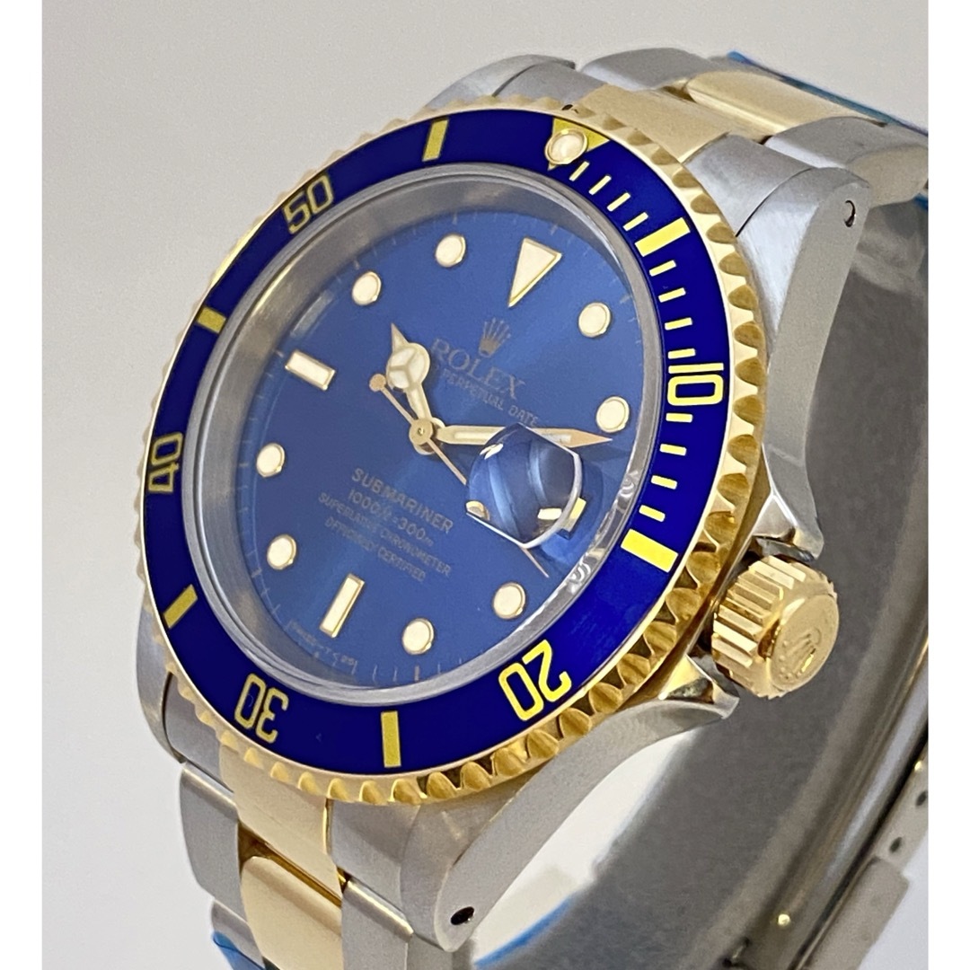 ROLEX - 極美品 ロレックス 16613 サブマリーナ ブルー文字 オール