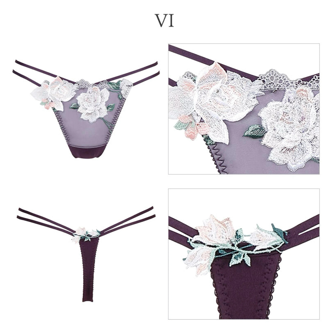 Wacoal - サルート11グループPアップブラソングセット(バイオレット)の