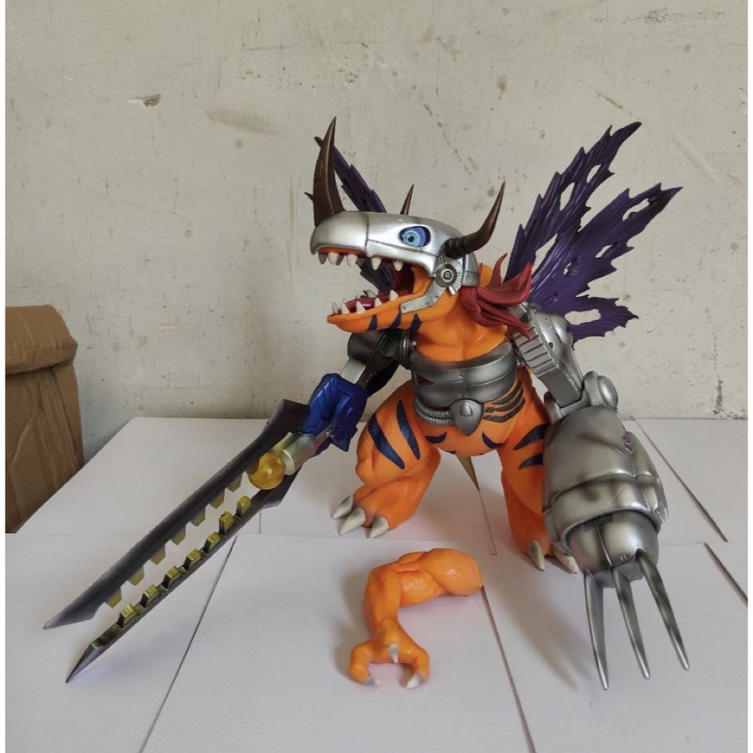 デジモンアドベン PVC製 フィギュア ガレージキット メタルグレイモン