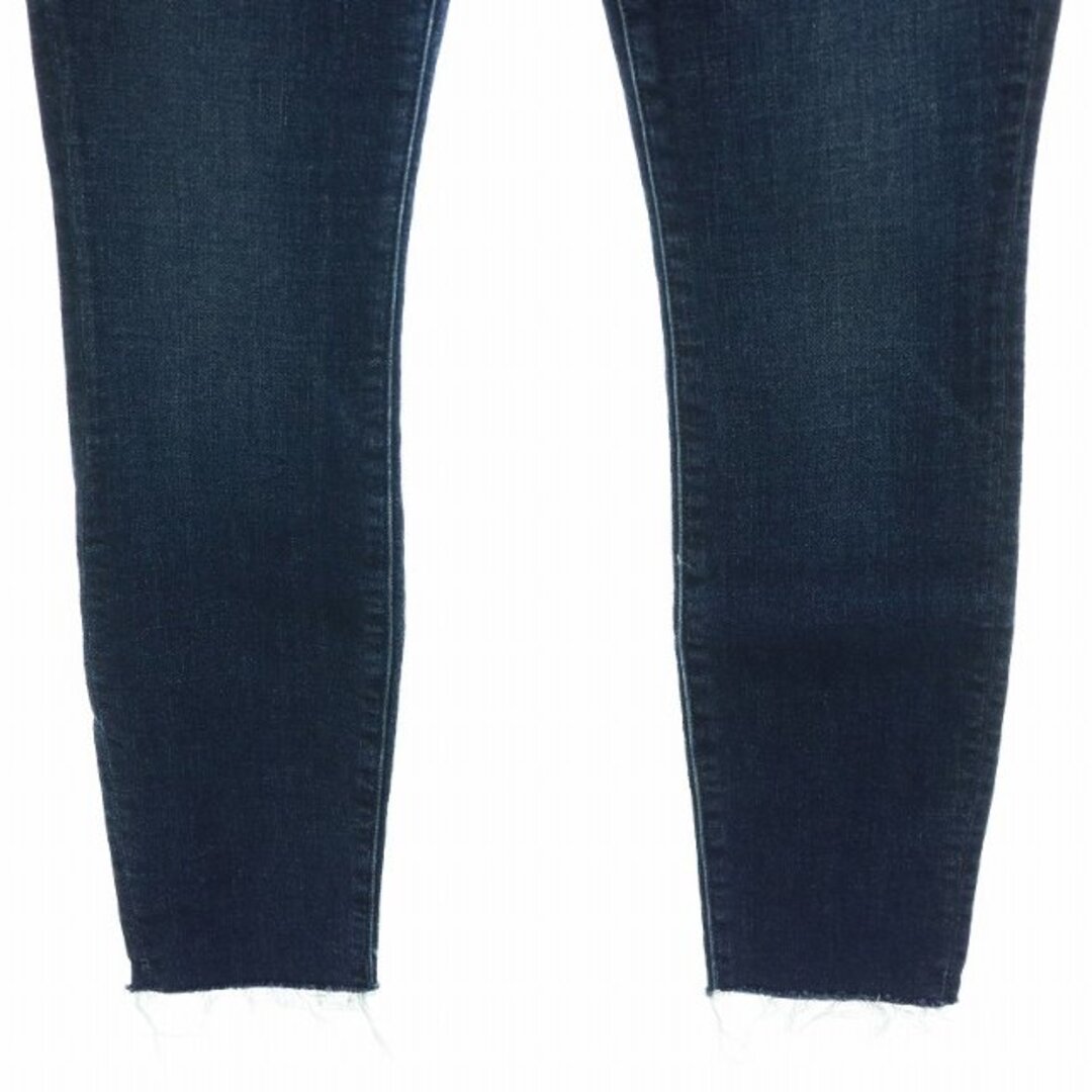 mother - マザー LOOKER ANKLE FRAY スキニー デニムパンツ 24 S 紺の