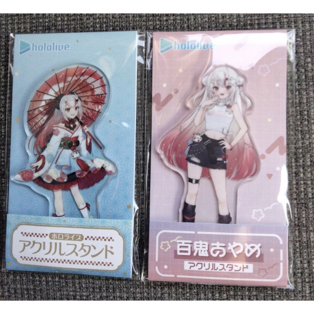 hololive - ホロライブ 新品未開封 アクスタ 百鬼あやめ 2点セットの