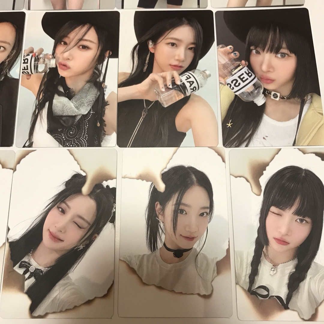 LE SSERAFIM - LESSERAFIM UNFORGIVEN COMPACT トレカ 15枚コンプの