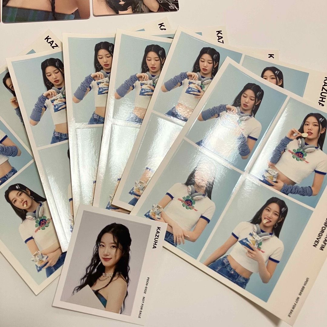 LE SSERAFIM - LESSERAFIM FEARLESS カズハ トレカ おまとめセットの