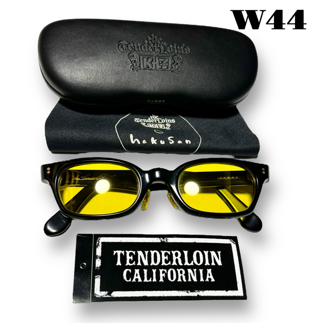 TENDERLOIN - 希少品！ TENDERLOIN 白山眼鏡 インザウィンド ブラック