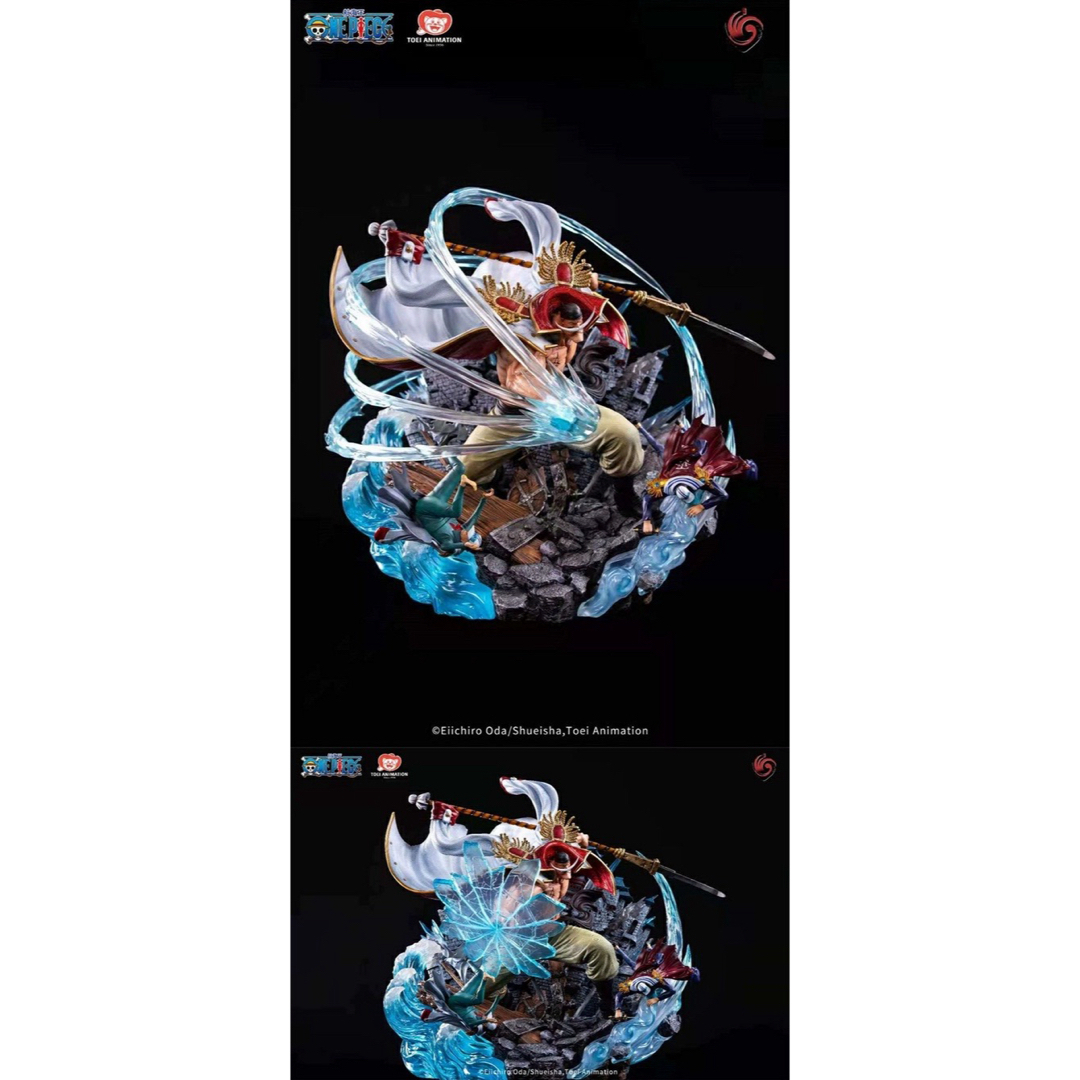 ONEPIECE 頂上戦争 白ひげ スタチュー ガレージキット フィギュアの