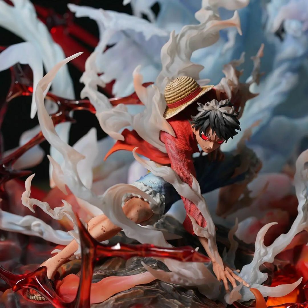 ワンピース ルフィ ギア5 ニカ ガレージキット フィギュア 塗装済み