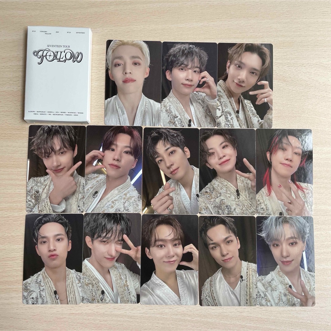 SEVENTEEN - SEVENTEEN FOLLOW トレカセットの通販 by MIKO's shop