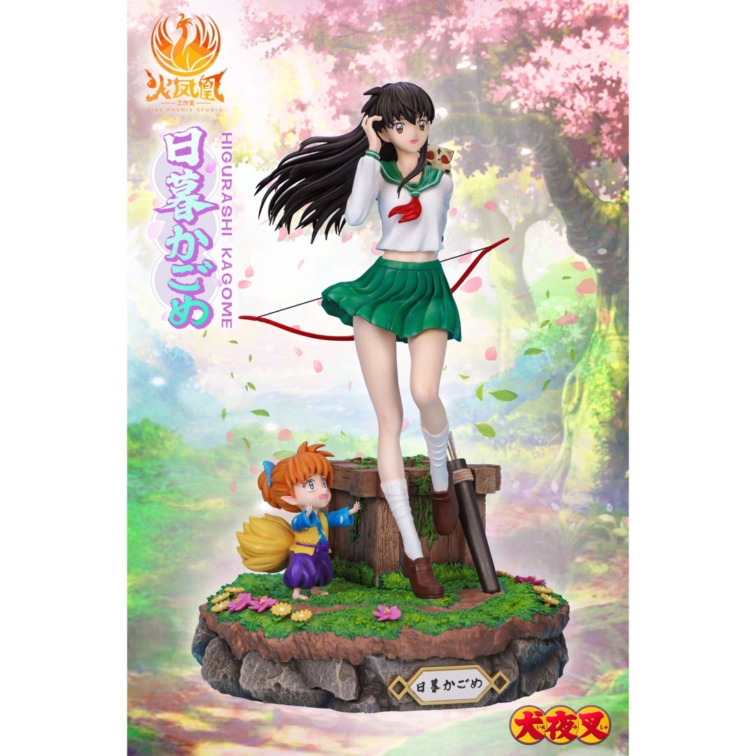 犬夜叉 日暮かごめ 1／7 フィギュア スタチュー ガレージキット の通販