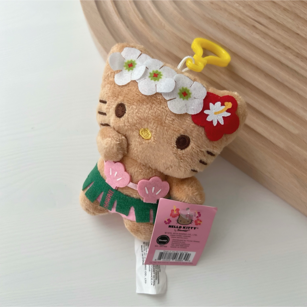ハローキティ 夏休み海バージョン 日焼け レア 根付け ストラップ ご