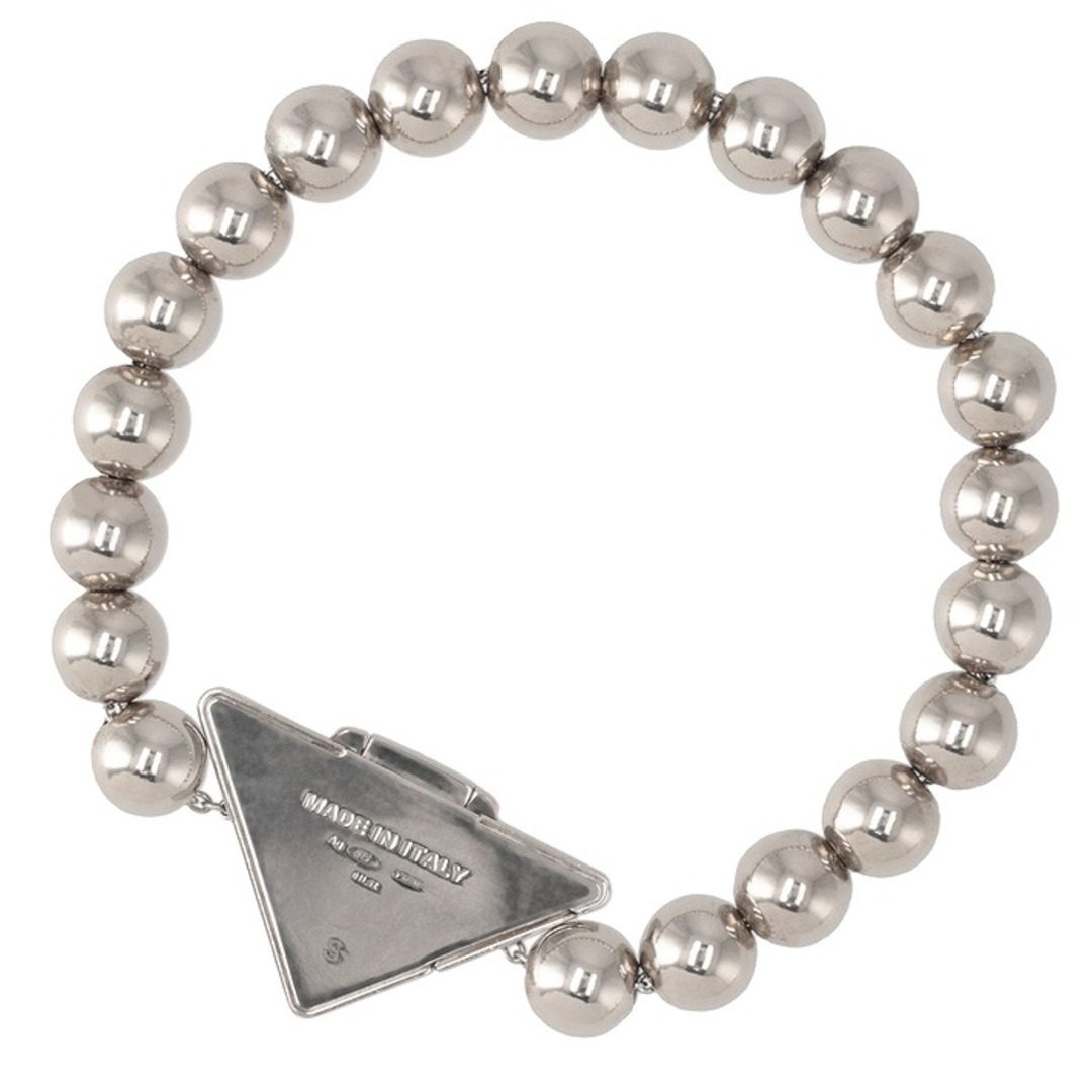 PRADA - プラダ PRADA ブレスレット メンズ メタルパール