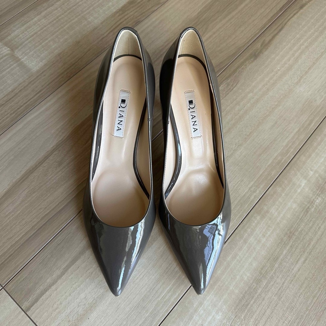 DIANA - ダイアナ エナメル パンプス トープ 25㎝の通販 by miu