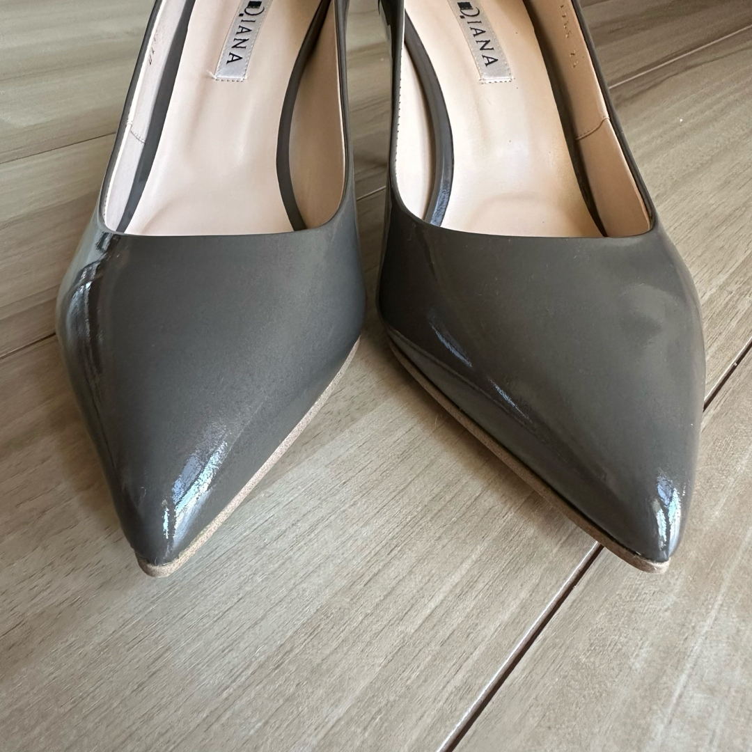 DIANA - ダイアナ エナメル パンプス トープ 25㎝の通販 by miu