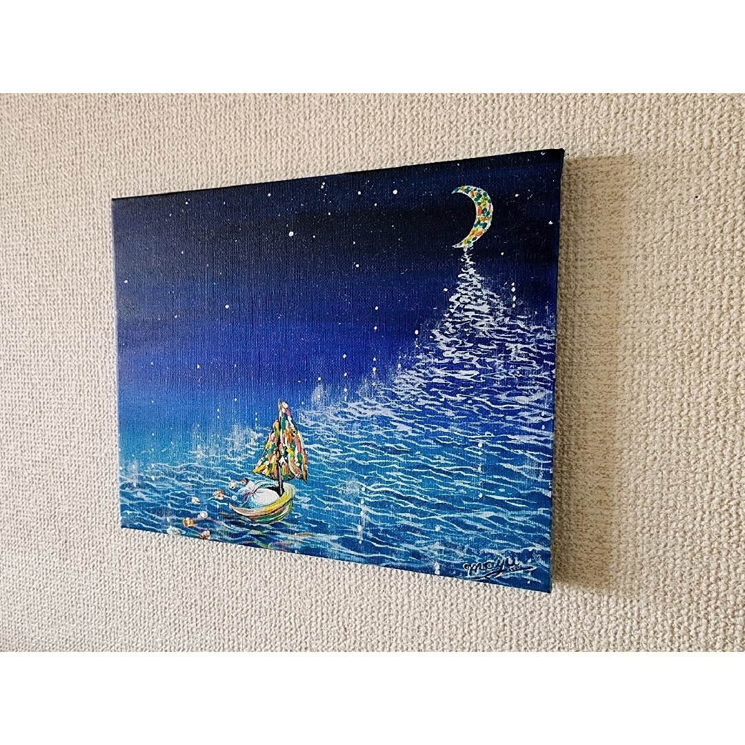 風景画 海の絵 サーフィン サーフィンアート 絵画 自然 夏 波の絵