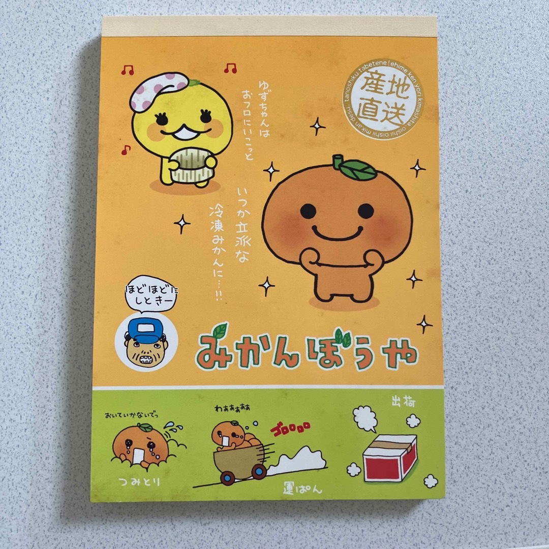 サンエックス - みかんぼうや メモ帳の通販 by レオン's shop