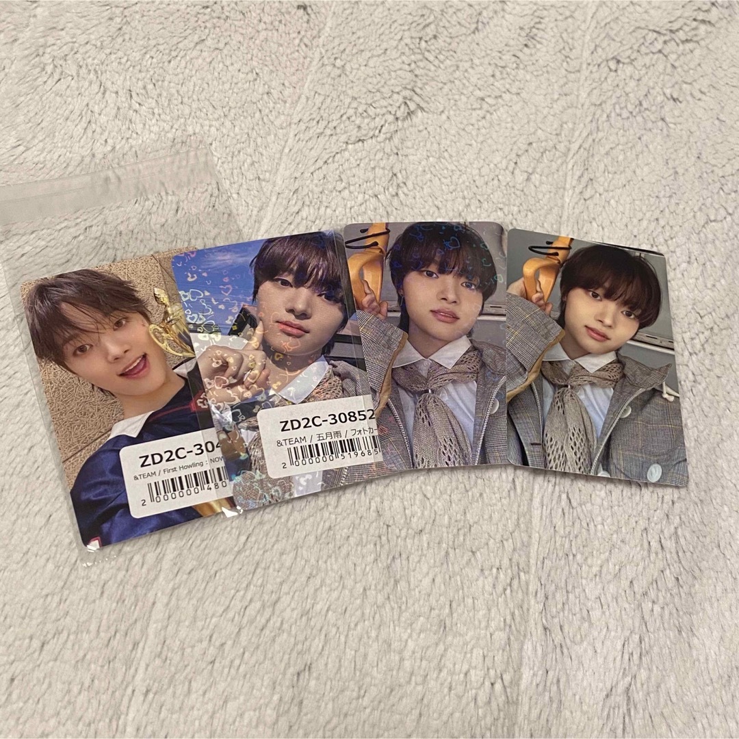 &TEAM - &TEAM ウィジュ EJ トレカセット 4枚の通販 by n's shop｜エン