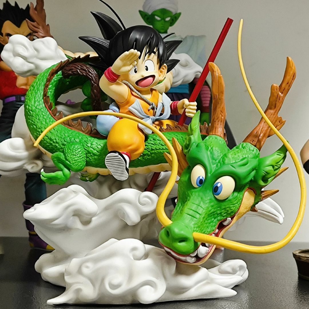 ドラゴンボール 神龍 表紙 悟空 そんごくう ガレージキット フィギュア