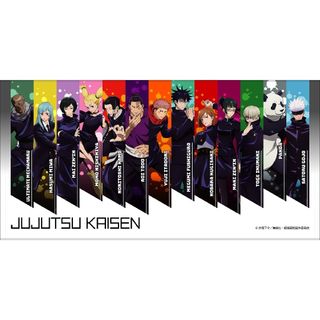 BANDAI - 呪術廻戦 インクジェット高級バスタオル 都立呪術高専生大