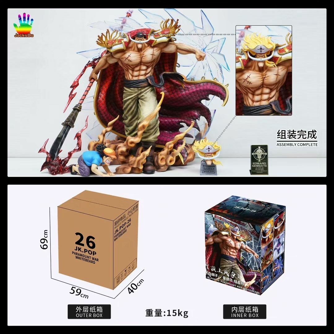 ワンピース 白ひげ エドワード・ニューゲート ガレージキット