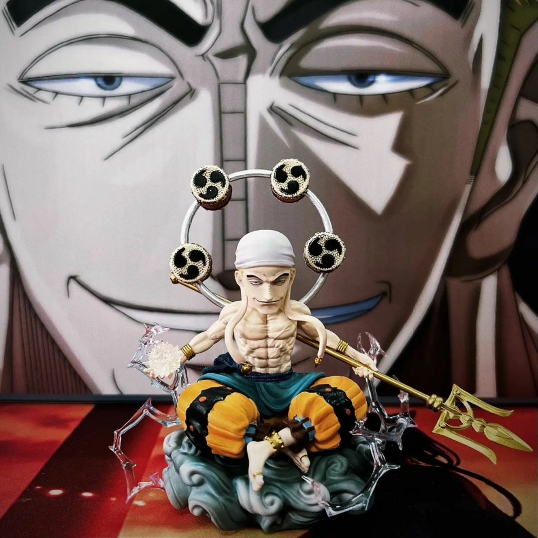 ワンピース 神 ゴッド エネル ガレージキット フィギュア wcfスケール