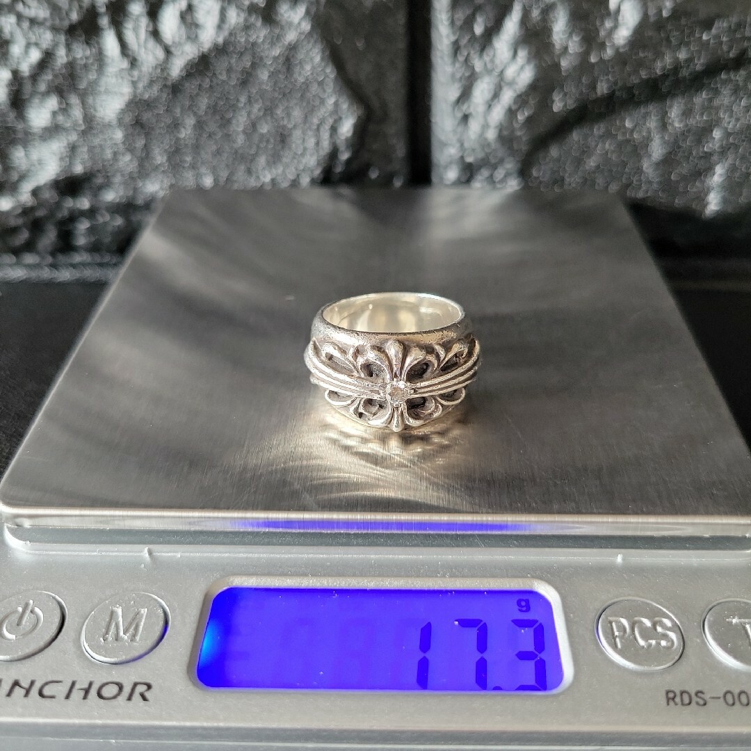 Chrome Hearts - クロムハーツ【純正ダイヤ】フローラルクロスリング 1