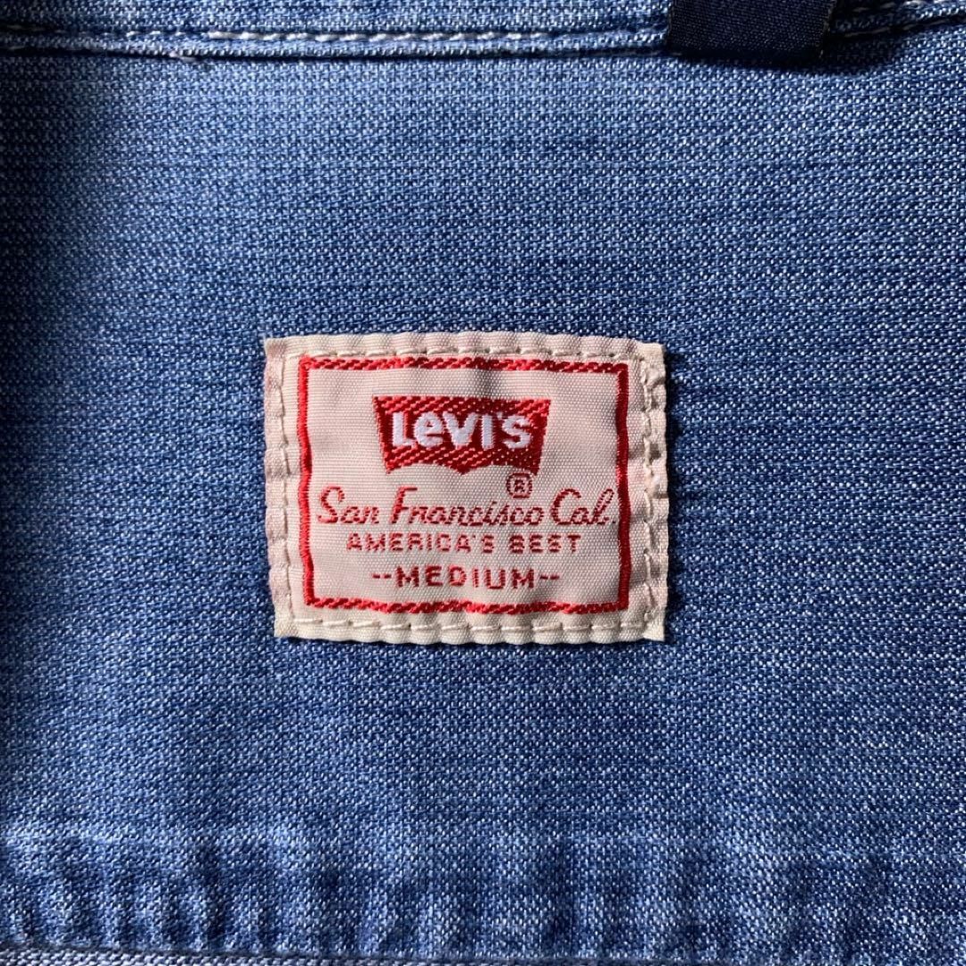 Levi's - 90s 古着 極東 リーバイス デニム ウエスタンシャツ 香港製