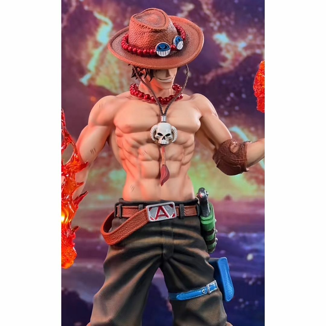 ワンピース 火拳のエース フィギュア ガレージキット popスケールの