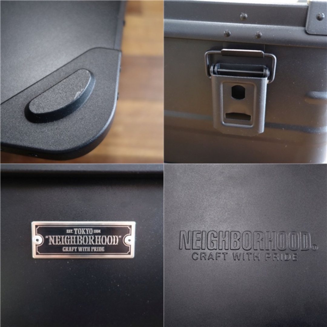 ネイバーフッド NEIGHBORHOOD アルミコンテナ ブラック コンテナ
