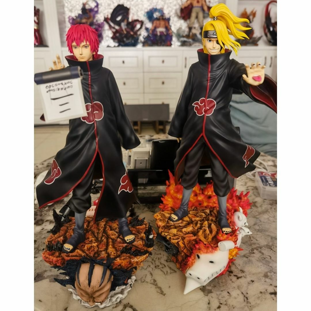 ナルト 暁 サソリ デイダラ セット ガレージキット フィギュア 1/6