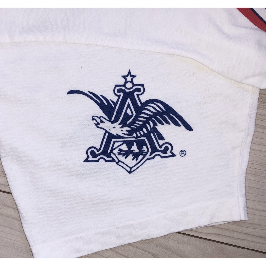 Anvil - XL 90s Budweiser バドワイザー ビンテージ Tシャツ USA製の