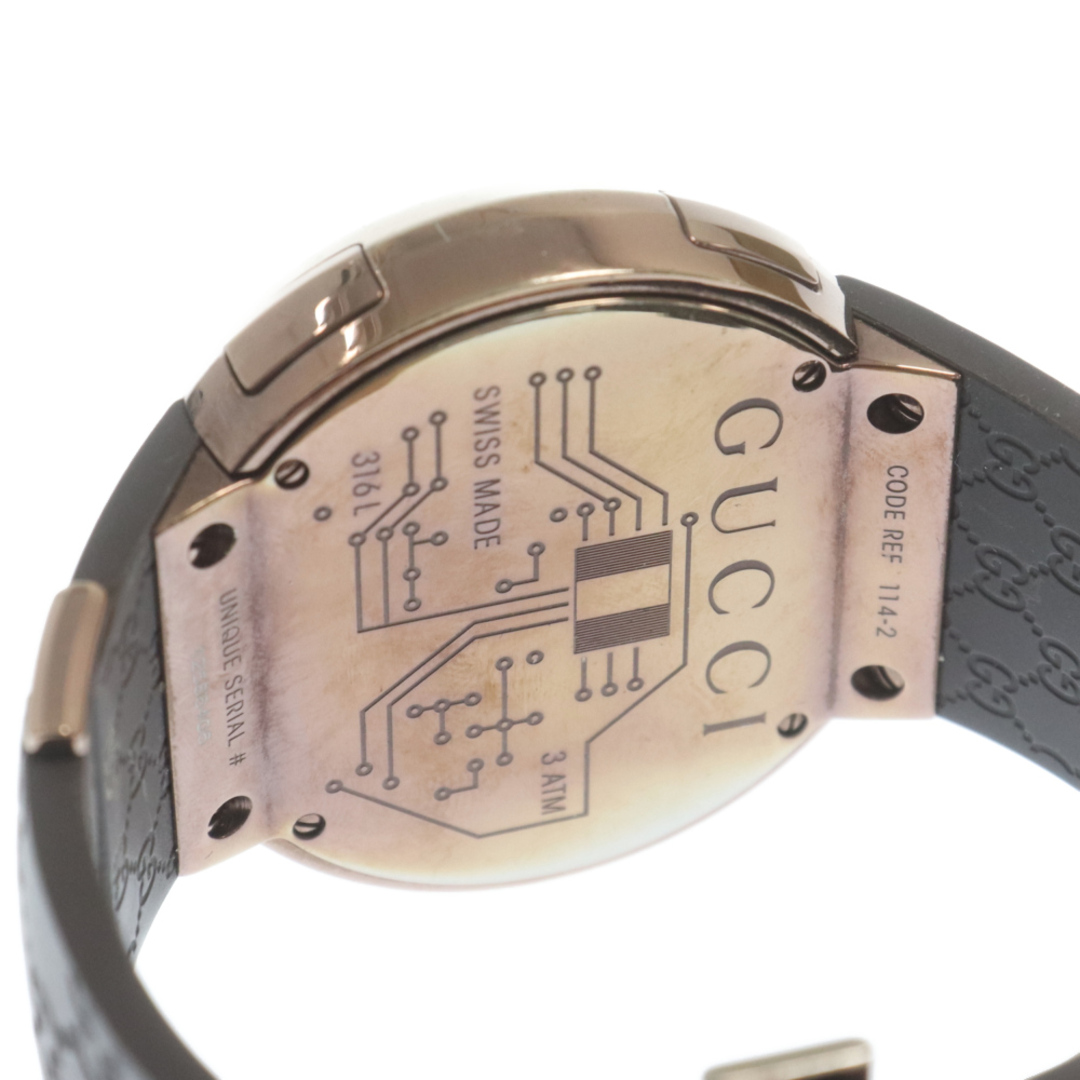 GUCCI - GUCCI グッチ アイグッチ iグッチ ワールドタイム ラバー