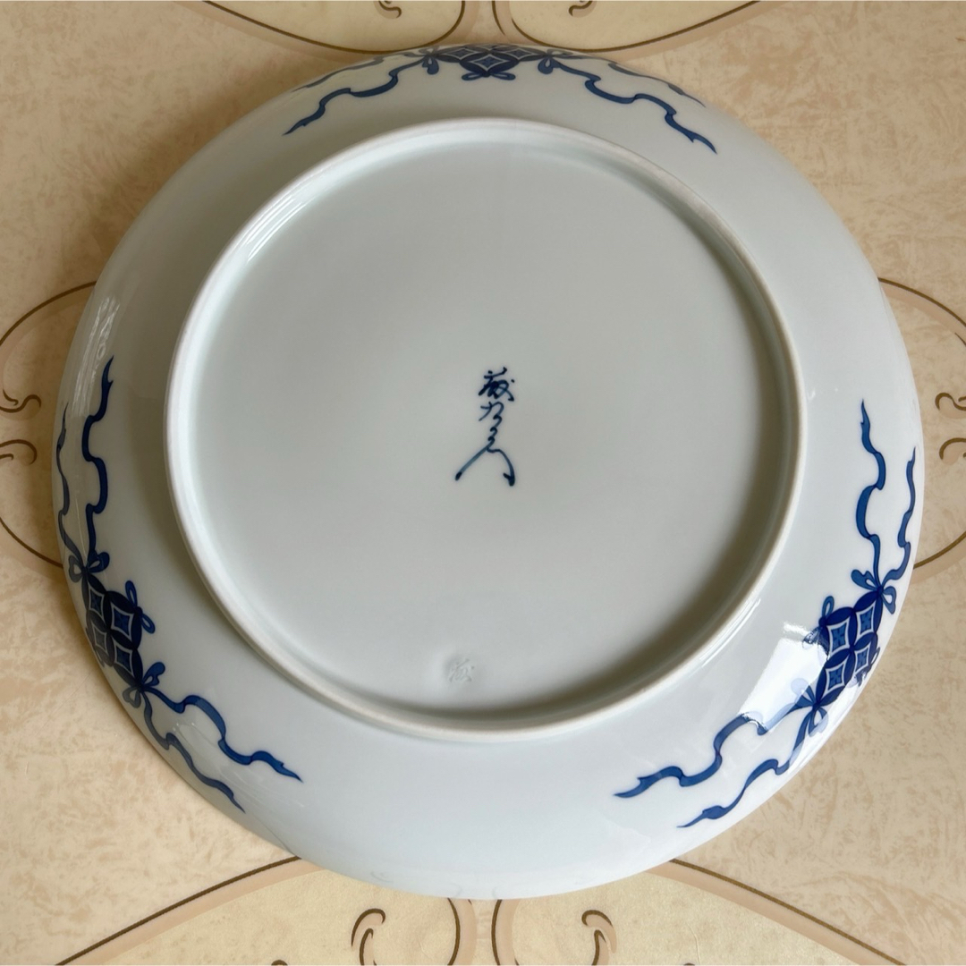 有田焼 - 伊万里焼 鍋島焼 魯山 七代小笠原藤右衛門窯 牡丹文 大皿