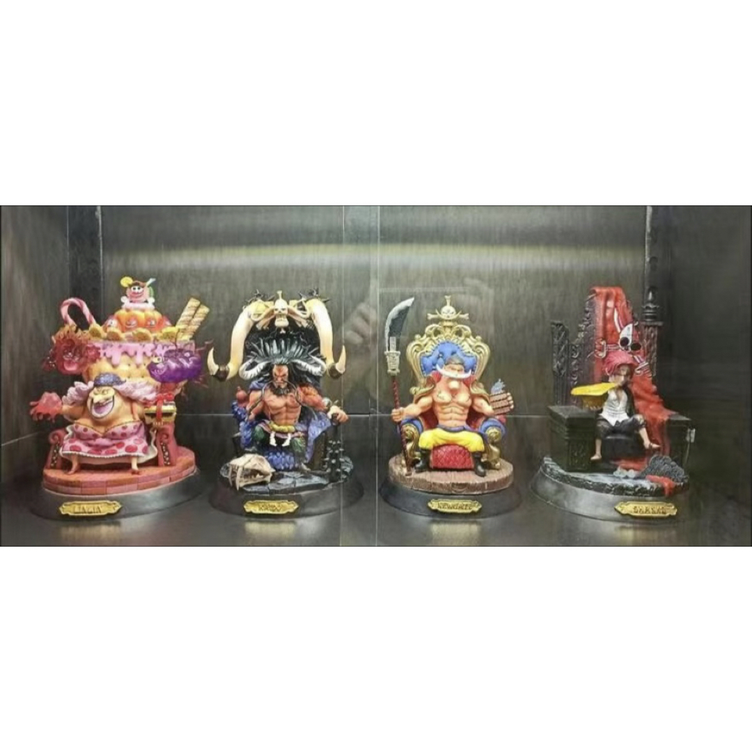 ワンピース カイドウ ビッグマム 白ひげ シャンクスフィギュア PVC製品