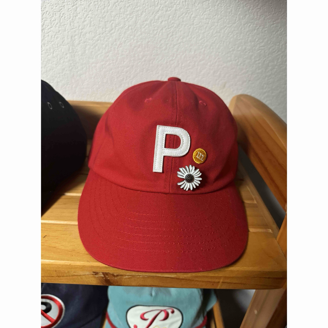 PEACEMINUSONE - peaceminusone ball cap #1 red 値下げ歓迎の通販 by