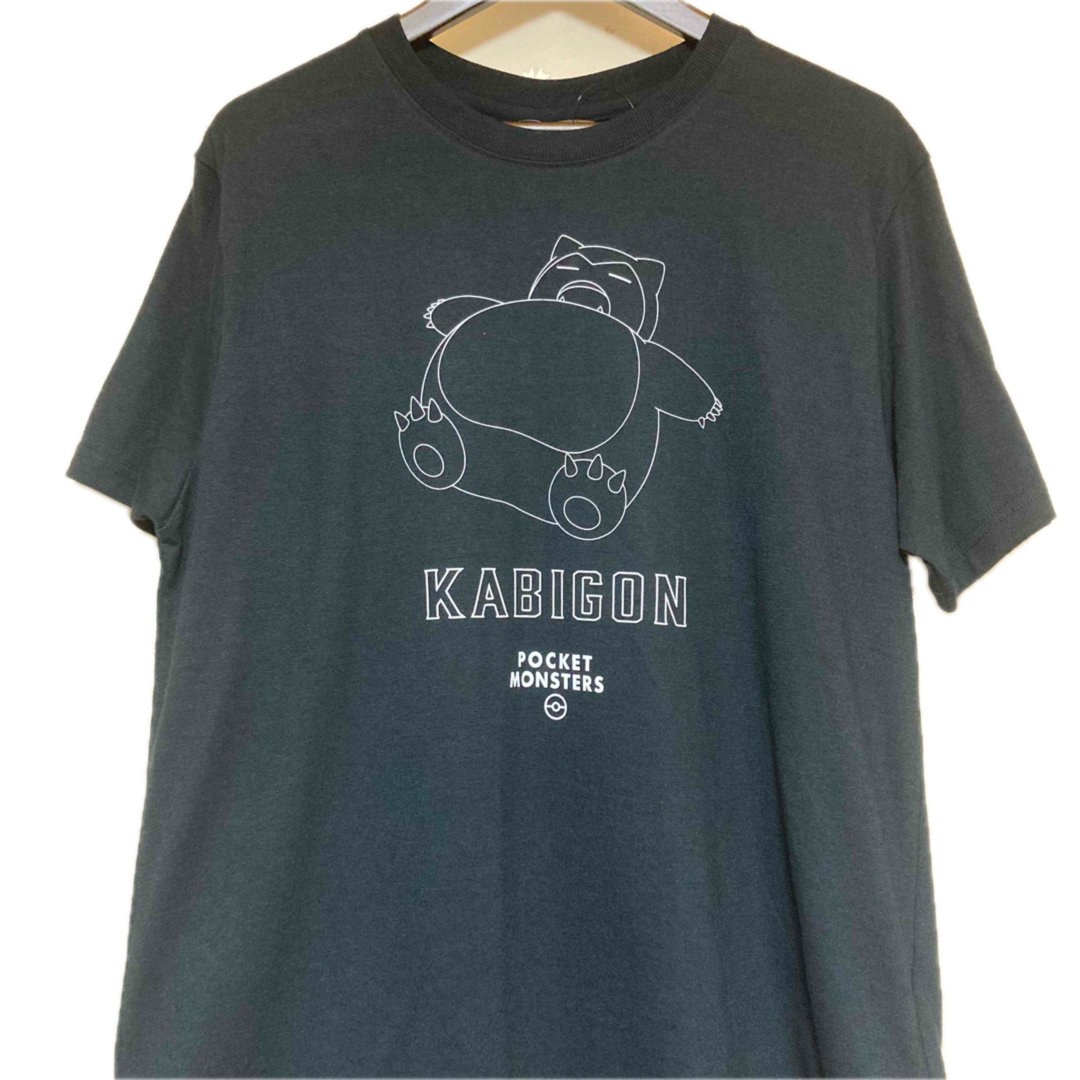 ポケモン - ポケモン カビゴン 半袖 Tシャツ Mサイズ ブラックの通販