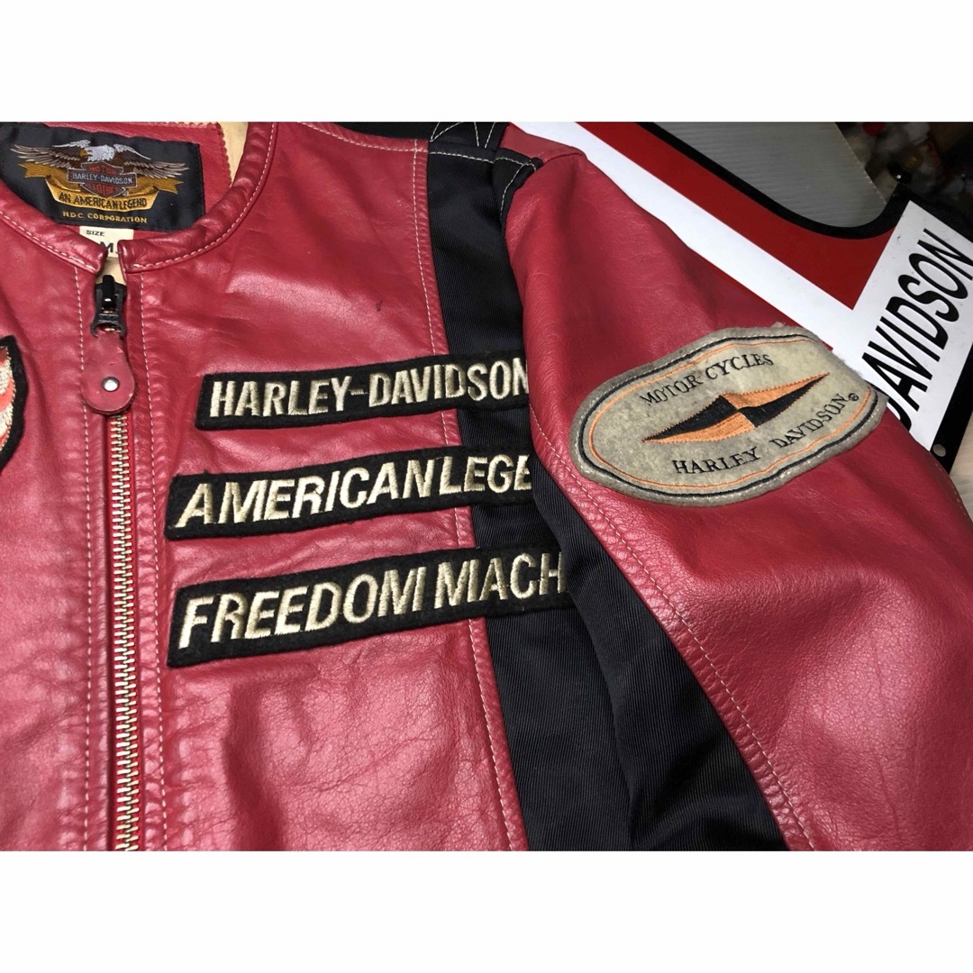 Harley Davidson - ハーレーダビッドソン ☆涼く軽い本革ジャケット