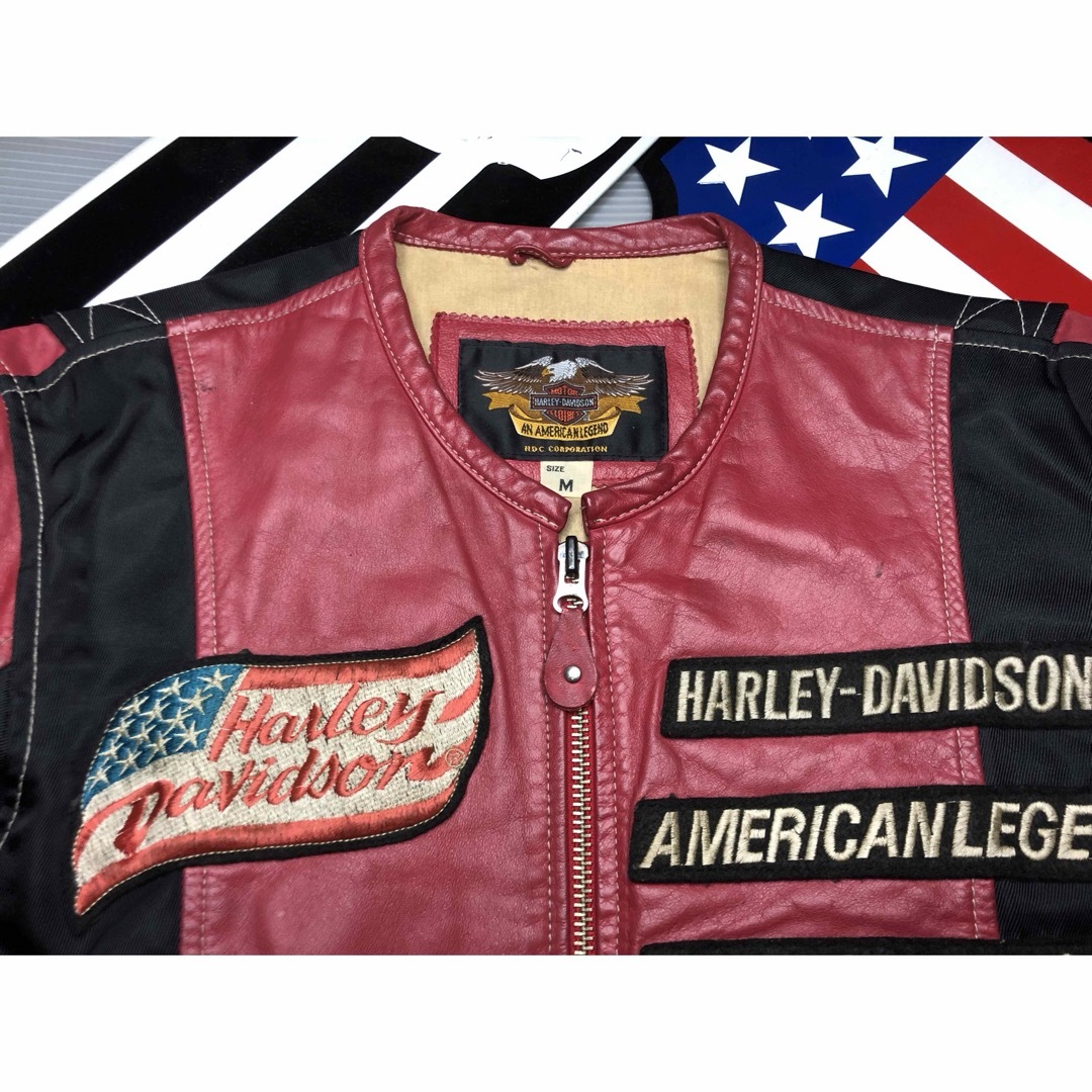 Harley Davidson - ハーレーダビッドソン ☆涼く軽い本革ジャケット