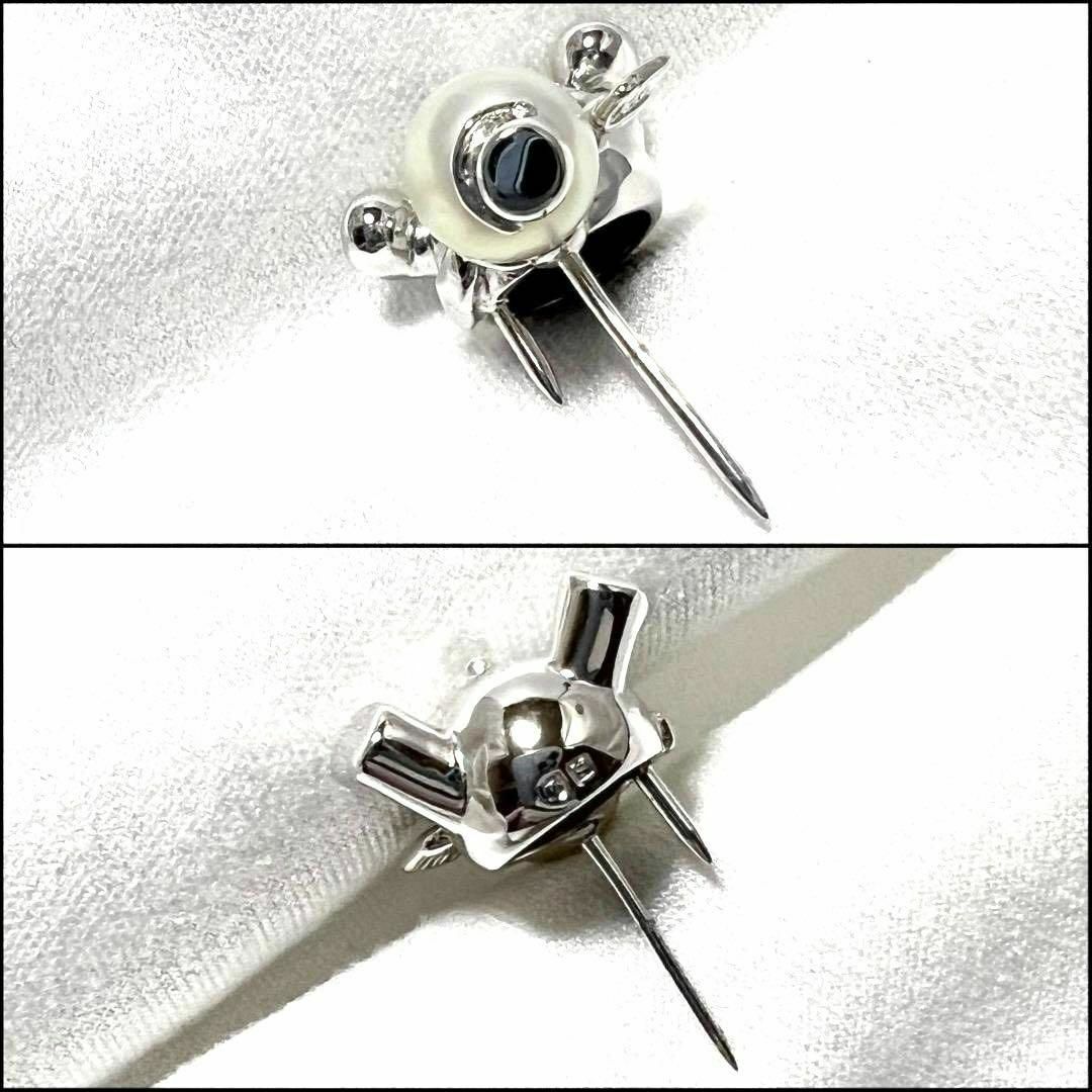 MIKIMOTO - 【スノーマン】ミキモト レディース パール ピン ブローチ