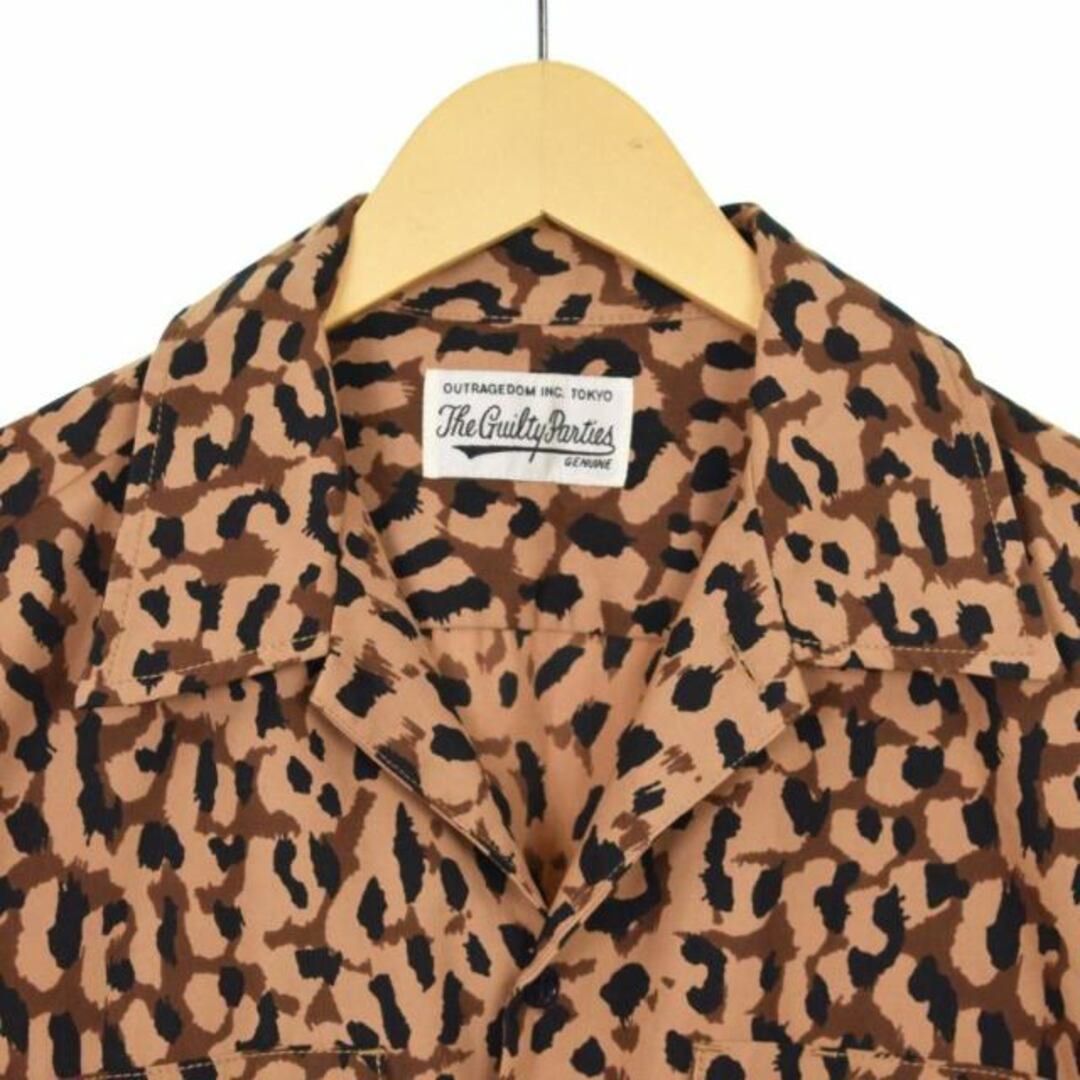 wacko maria × Dickies半袖シャツ レオパード柄