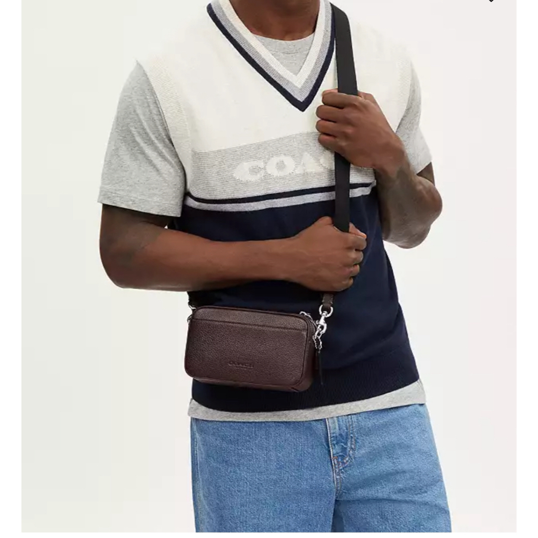 COACH - 【新品】COACH ジェイデンクロスボディ/メンズバッグ/斜め掛け