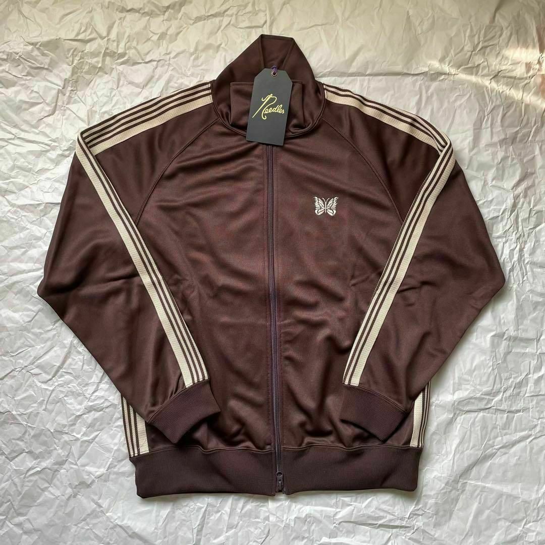 Needles - トラックジャケット XL ブラウン ベージュ ニードルス