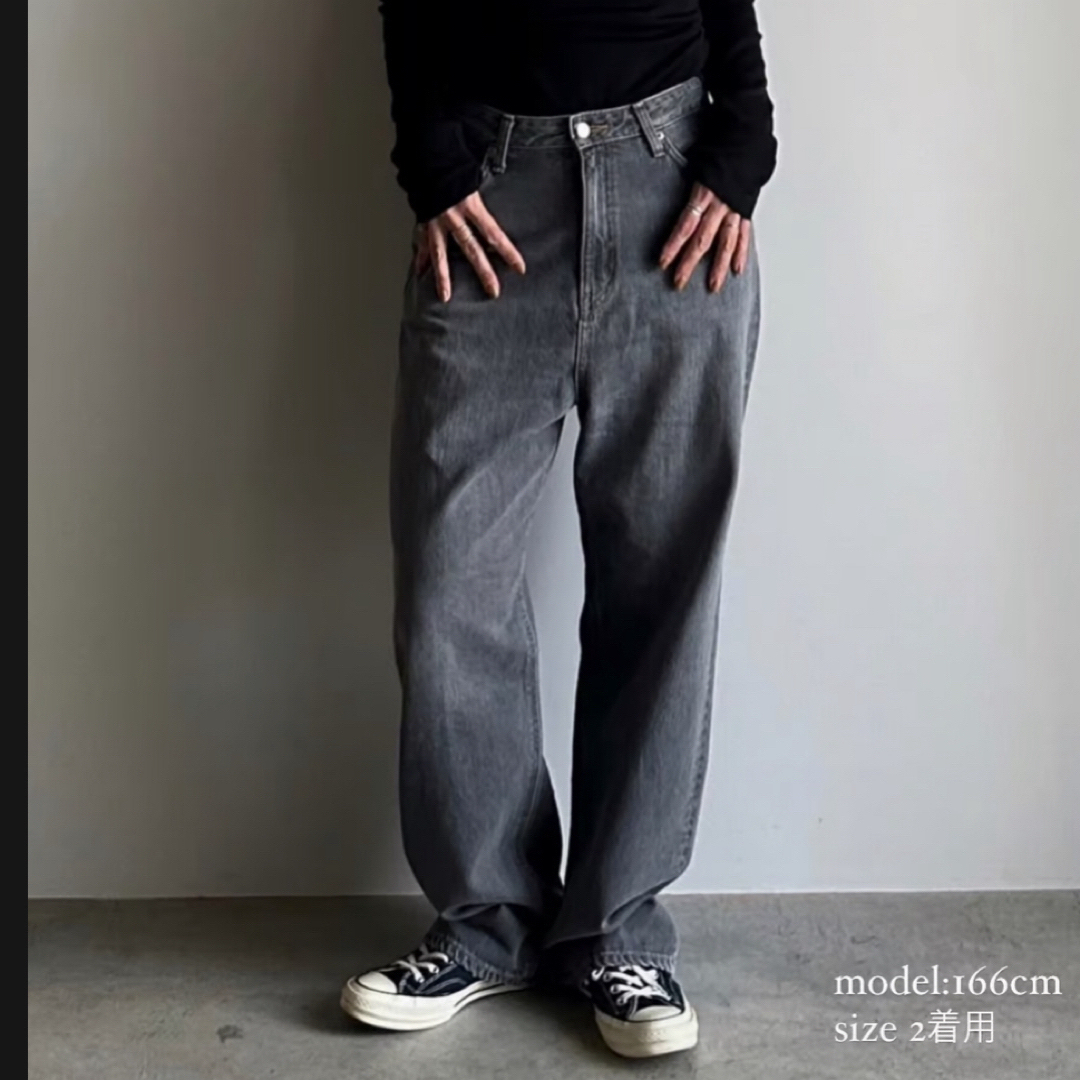 FASHIRU × SOMETHING バギーフィットジーンズの通販 by コロコロ's