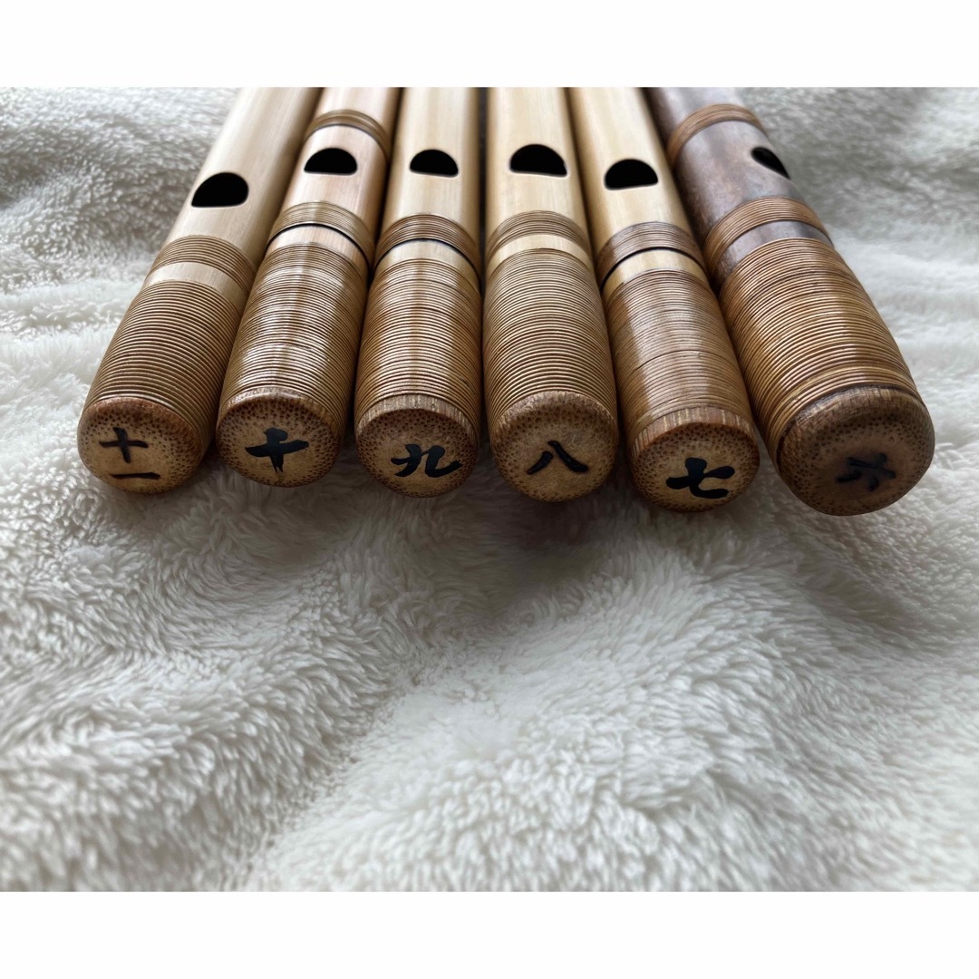 篠笛 朗童 六本まとめ売り