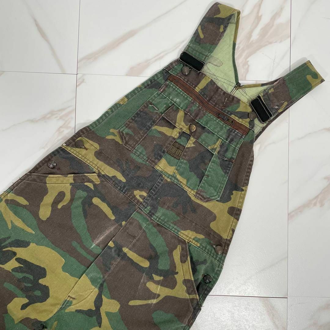 LIBERTY. - USA製 80年代 ヴィンテージ LIBERTY 迷彩 オーバーオールの