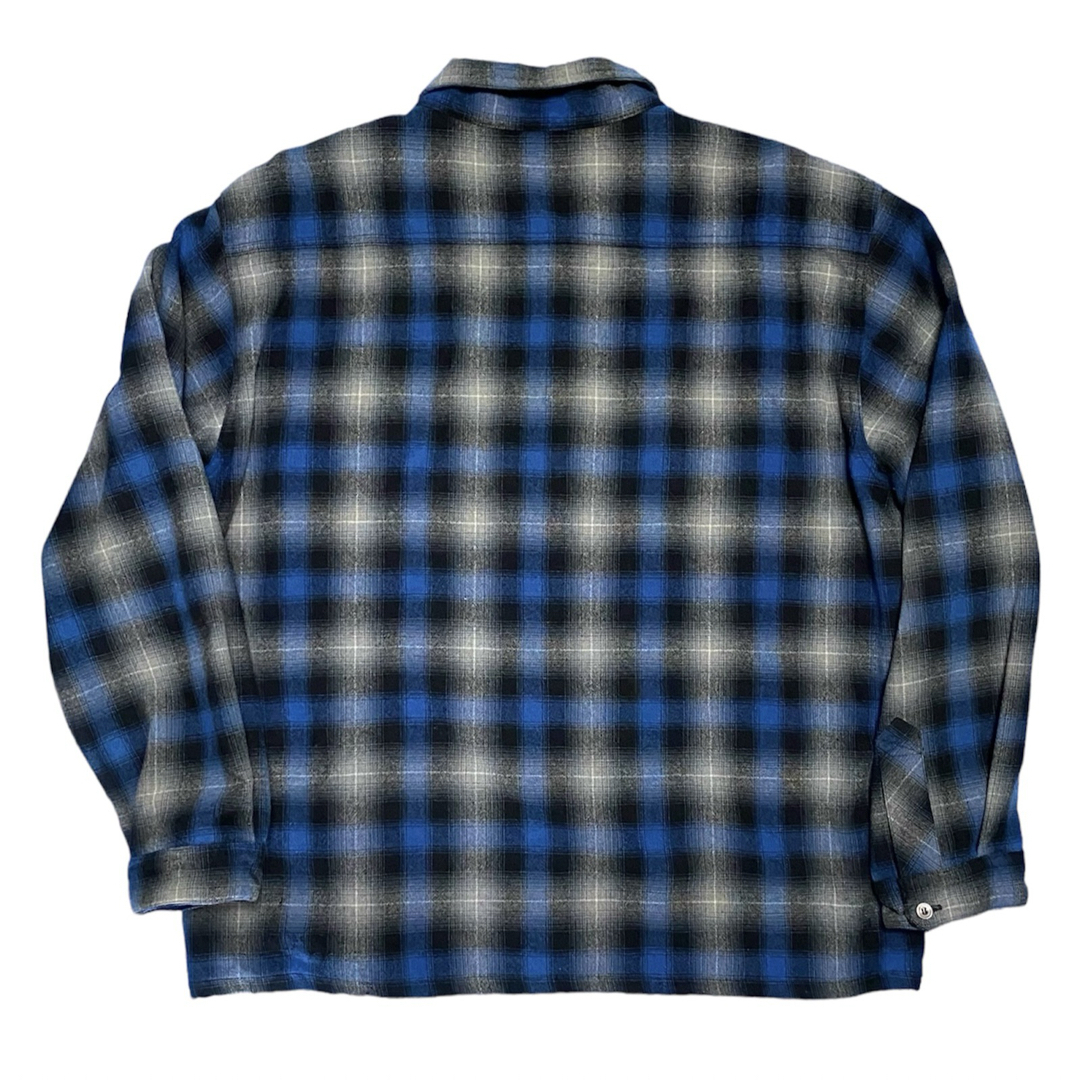 TENDERLOIN - L〜XLサイズ テンダーロイン チェック ウール ネルシャツ