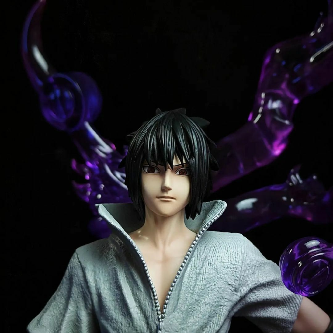 ナルト うちはサスケ ガレージキット 塗装済み完成品 フィギュア 1/6