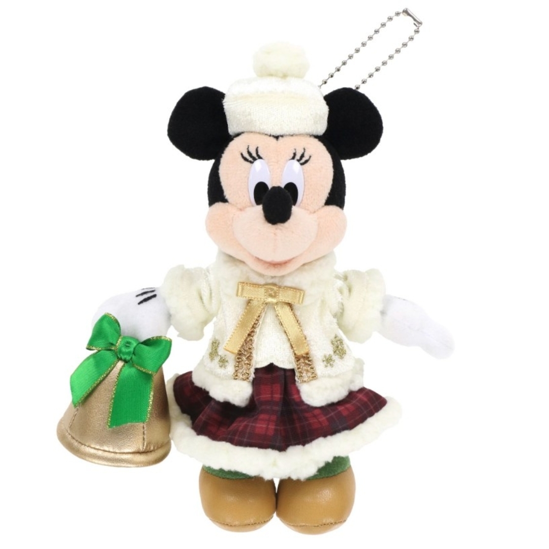 Disney - 東京ﾃﾞｨｽﾞﾆｰ ｸﾘｽﾏｽ2022 ミッキー&ミニーぬいぐるみバッジ【2