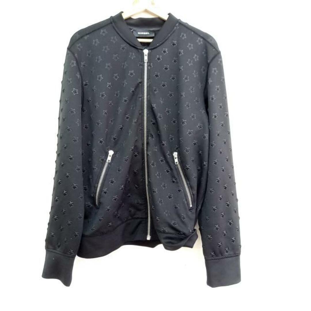 DIESEL - DIESEL(ディーゼル) ブルゾン サイズL メンズ - 黒 長袖