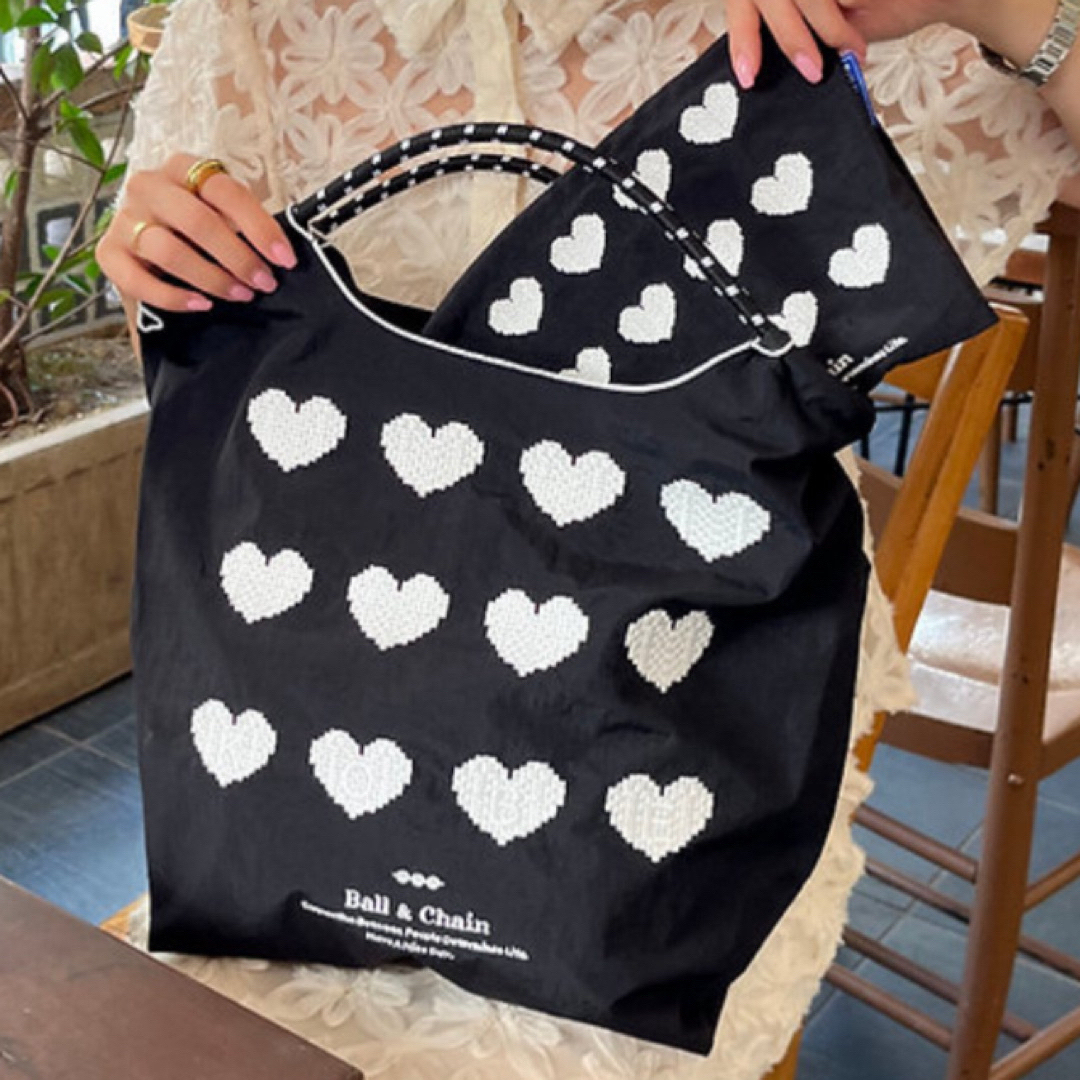 Ball&Chain 神戸限定 ハートlimited HEART 2点 ブラックの通販 by