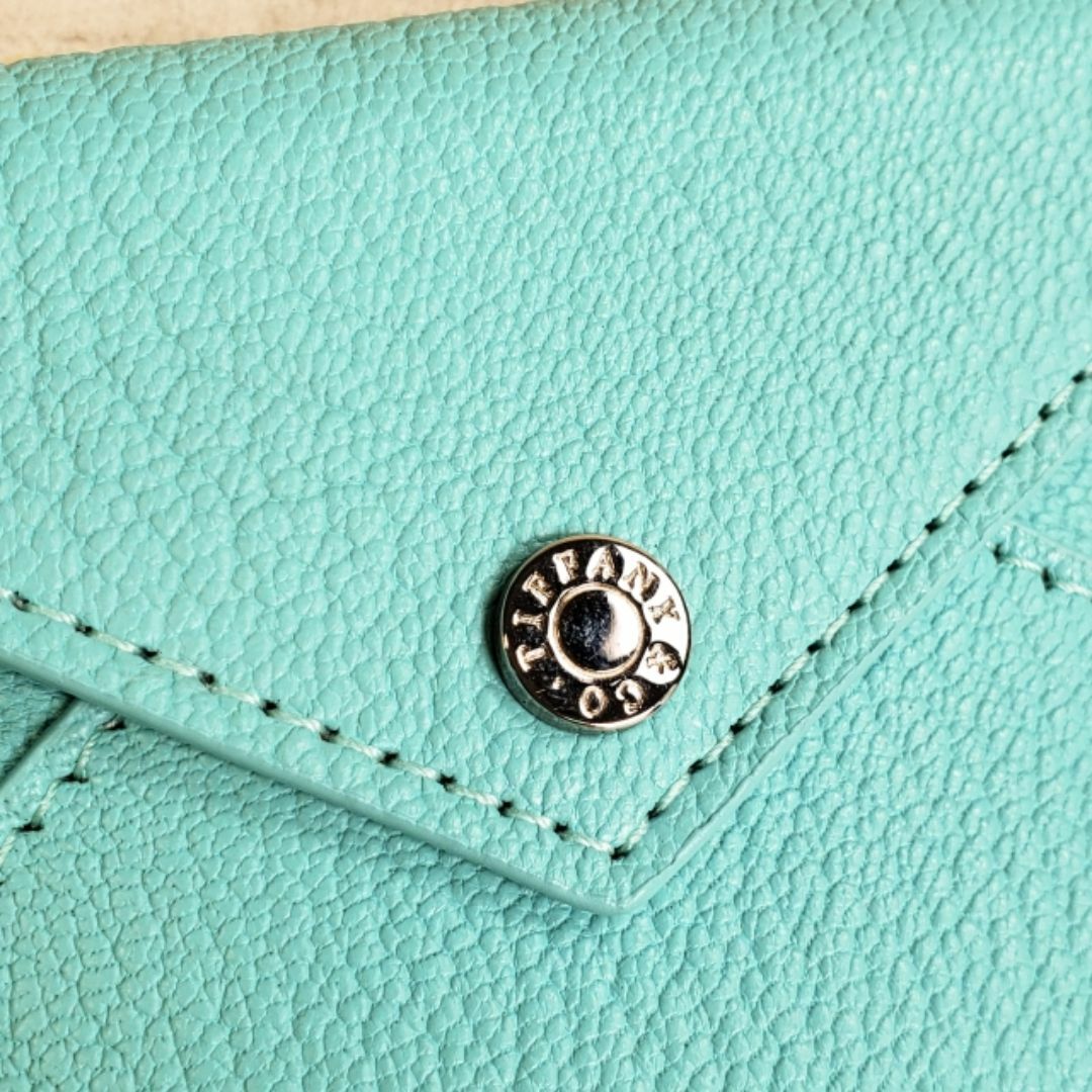 Tiffany & Co. - ティファニー ☆ レザー カードケース 名刺入れ