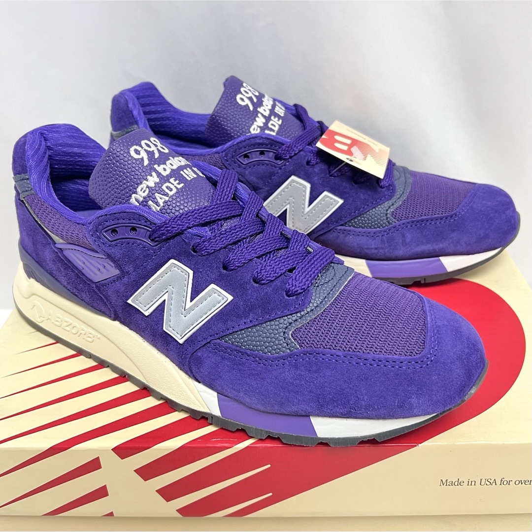 New Balance - 26cm 新品 USA製 ニューバランス 998 TE スニーカー 紫